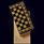 Шахматы "Шелл" из морёного дуба с инкрустацией янтарём