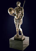 Скульптура «Легионер» из латуни