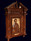 Резная икона Святителя Николая Чудотворца из ценных пород дерева