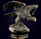 Скульптура «Орел на скале» из латуни