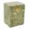 Сейф средний с гербом России камень змеевик зеленый 19x16x24 см