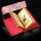 Книга О. Хайям «Рубаи» в переплёте из кожи с вышивкой золотой нитью в индивидуальном футляре