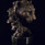 Скульптура «Голова пантеры» из латуни