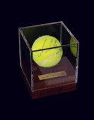 Теннисный мяч с подлинным автографом Даниила Медведева