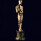 Точная копия статуэтки «Оскар» из полированной латуни на пьедестале из камня