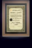 Акция «Нефть Грозного» на 500 франков, 1922 г.